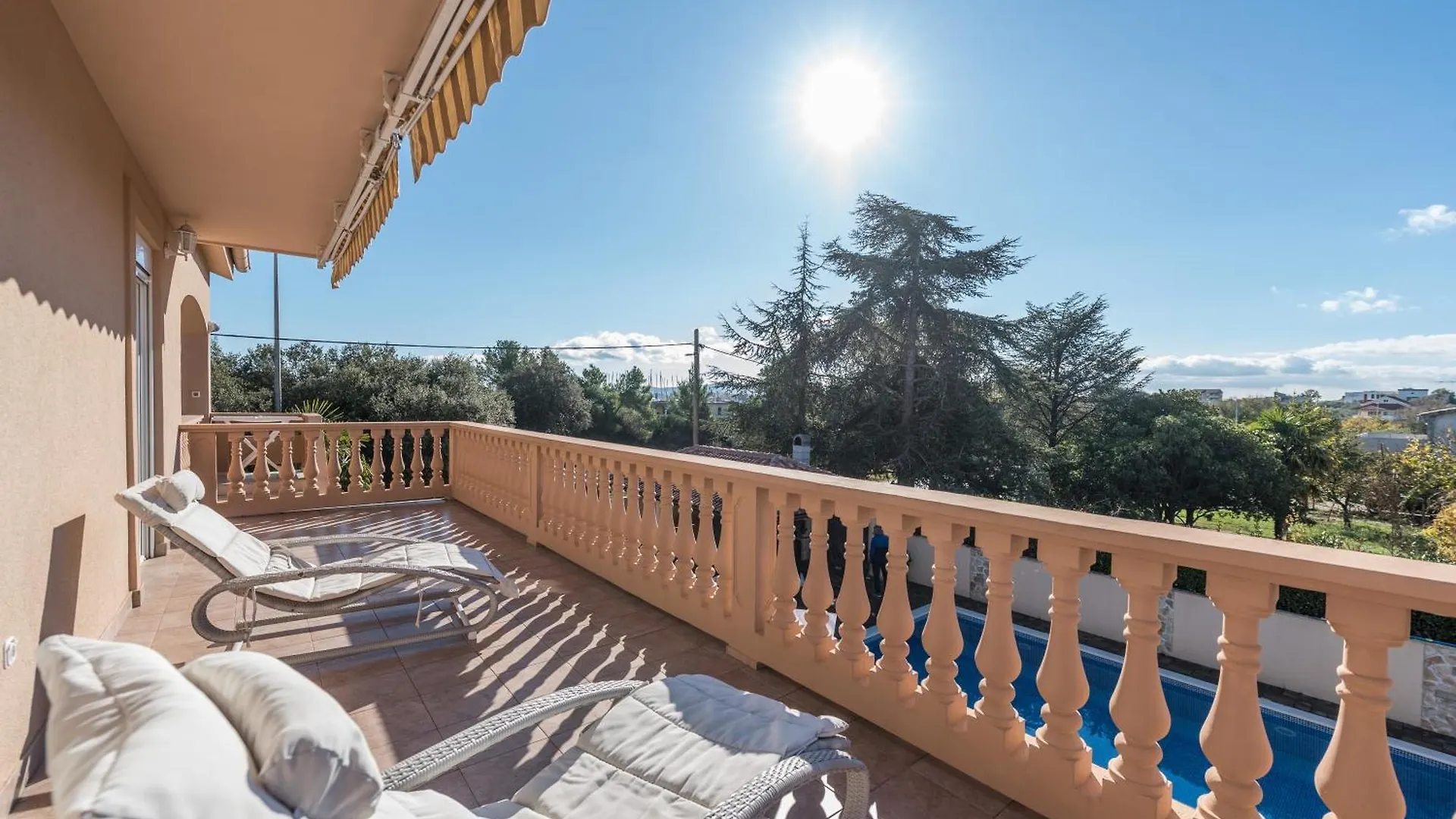 Family Friendly Pool House Ana - Happy Rentals Bibinje 0*,  Chorvatsko