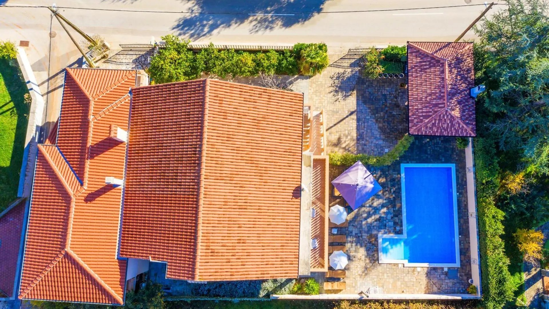 Family Friendly Pool House Ana - Happy Rentals Bibinje